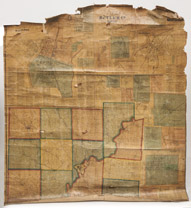 Titus 1868 Map of Butler Co. Ohio