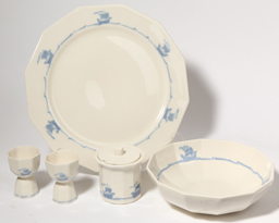 Five Pieces of Rookwood Pottery Dinnerware