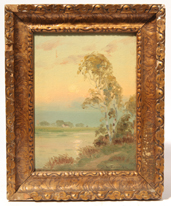 Jesse Leach France (Maine/Ohio) Oil Painting