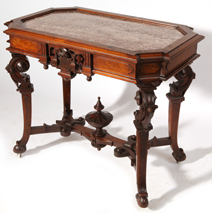 Thomas Brooks N.Y. Renaissance Walnut MT Table