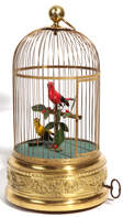 French Double Birds in Cage Automaton