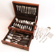 Sterling Silver Flatware Set "Francis I" by Reed and Barton