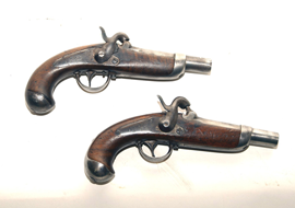 EARLY PERCUSSION PISTOLS
