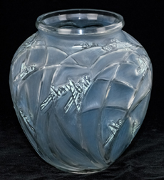 R. Lalique "Sauterelles" Vase