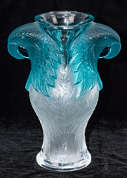 Lalique "Macao" Vase