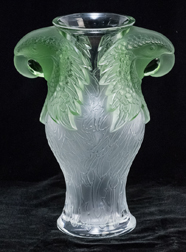 Lalique "Macao" Vase