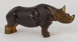 Amber Lalique Rhinoceros