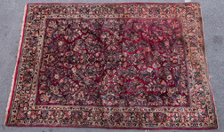 Sarouk Room Size Oriental Rug