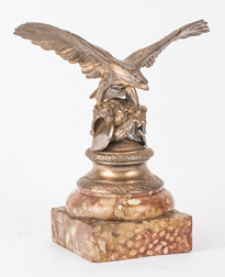 Gilt Bronze Sculpture of an Eagle