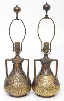 Pair of Clewell Table Lamps