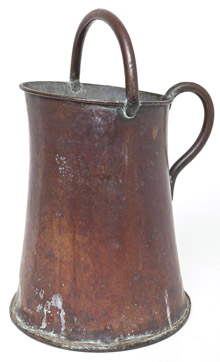 Arts & Crafts Copper Coal Bucket