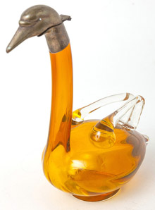 Austrian Art Glass Ewer