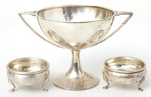 Three Pieces of Sterling Hollowware