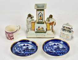 Group of Early Staffordshire Pottery