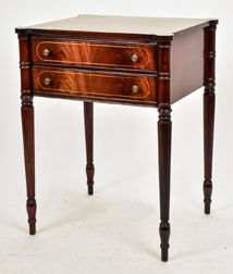 Sheraton Style Inlaid Stand by Brandt