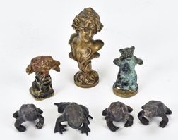 Figural Bronze Wax Seals & Figures