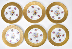 Twelve Porcelain Dinner Plates