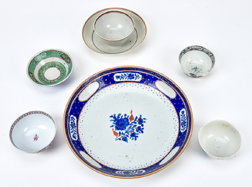 Group of Early Chinese Export Porcelain Plus