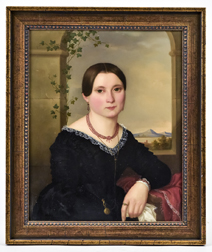 Lovely Victorian Oil Portrait