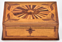 Early Inlaid Document Box