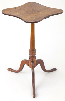 Period Queen Anne Candle stand