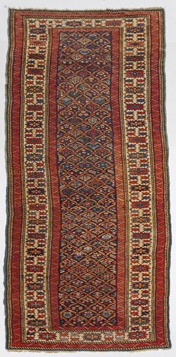 Semi-Antique Persian Oriental Runner