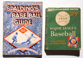 1933 Spalding Guide & 1939 Guide