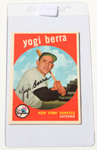 1959 Topps #180 Yogi Berra Card