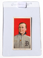 1909 T206 Ty Cobb Red Background Tobacco Card