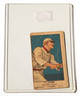 1921 W551 Ty Cobb Strip Card