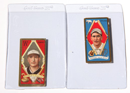 Two 1911 T205 Gold Border Tobacco Cards