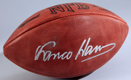 Franco Harris Autogrphed Football