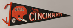 Early Cincinnati Bengals Pennant