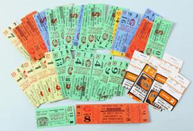Lot of 1978 Cincinnati Reds Ticket Stubs.