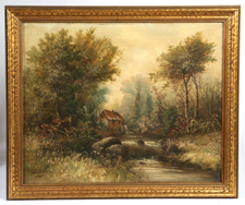 SIGNED LATE 19TH CENTURY OIL PAINTING