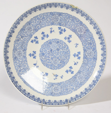 LG. CHINESE CANTON PORCELAIN CHARGER