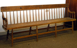 EARLY SETTLE BENCH