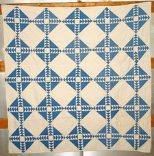 Early Blue & White Quilt