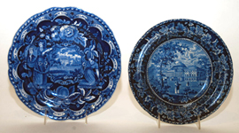 Early Historical Blue Plates