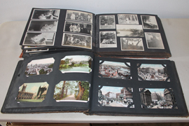 UNSEARCHED POSTCARD ALBUMS