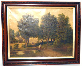 Country Scene Oil Painting