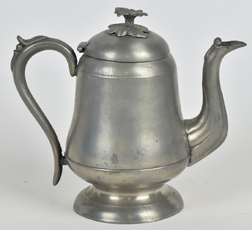 Rare Homan Miniature Pewter Teapot