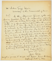 Two Penn. Militia MS Letters