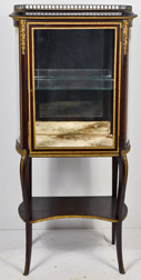 French Ormalu Mounted Curio Cabinet