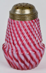 Victorian Art Glass Sugar Shaker