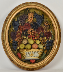  Victorian Shadow Box Fruit Basket