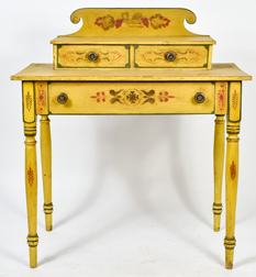 Early Decorated Sheraton Dressing Stand