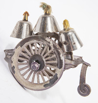 EARLY TIN BELL TOY