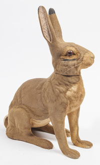 SCARCE LG. RABBIT CANDY CONTAINER
