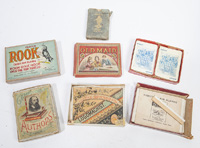 SEVEN EARLY BOXED CARD GAMES